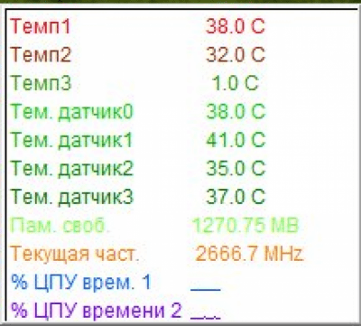 Screenshot of the application CPUCooL - #3