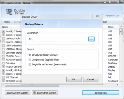 Screenshot of the application Double Driver - #3