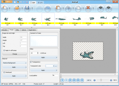 Screenshot of the application SD Easy GIF - #5