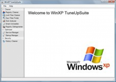 Screenshot of the application Windows XP Tune Up Suite - #1