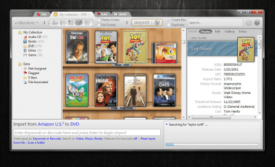 Screenshot of the application MediaMan - #4