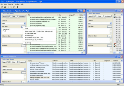 Screenshot of the application Ka Log Analyzer - #1