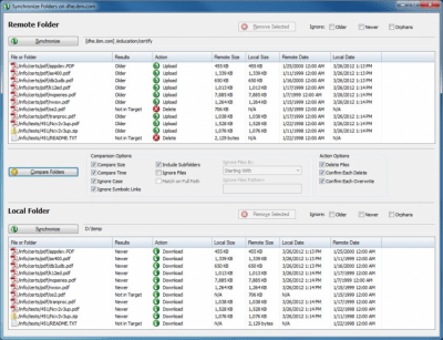 Screenshot of the application FTP Voyager - #3