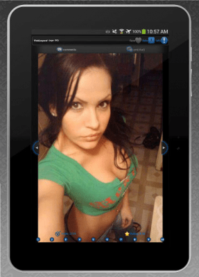 Screenshot of the application Selfpics - #8