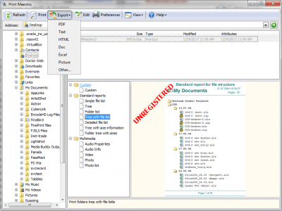 Screenshot of the application Print Maestro - #3