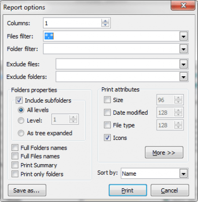 Screenshot of the application Print Maestro - #4