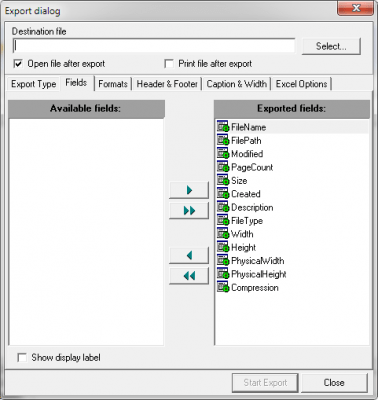 Screenshot of the application Tiff Teller - #4