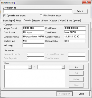 Screenshot of the application Tiff Teller - #5