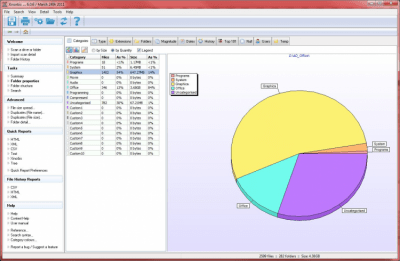Screenshot of the application Xinorbis - #3