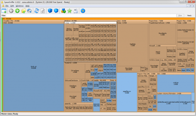 Screenshot of the application SpaceSniffer - #3