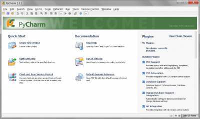 Screenshot of the application PyCharm for Windows - #1