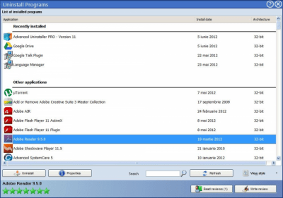 Screenshot of the application Advanced Uninstaller Pro - #1