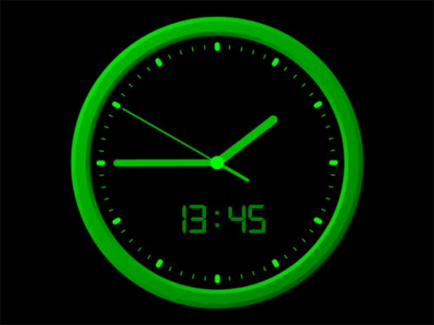 Screenshot of the application Analog Clock-7 - #1