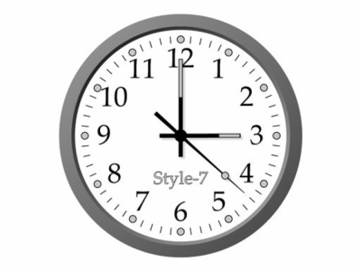 Screenshot of the application Office Clock-7 - #1