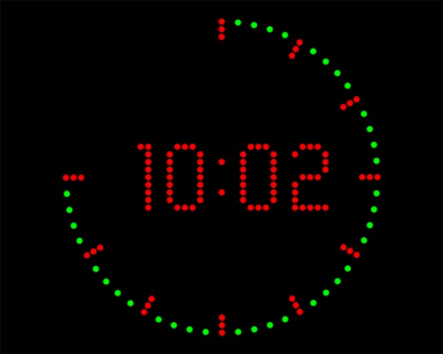 Screenshot of the application Station Clock-7 - #1