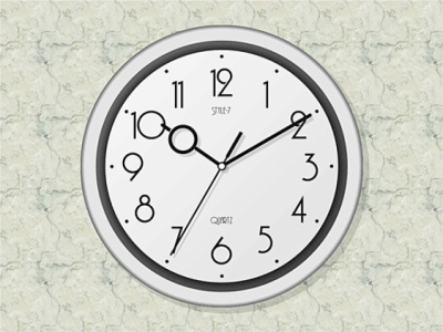 Screenshot of the application Wall Clock-7 - #1