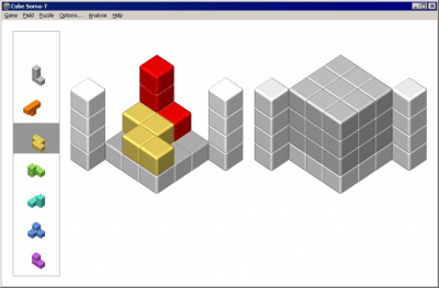 Screenshot of the application Cube Soma-7 - #1