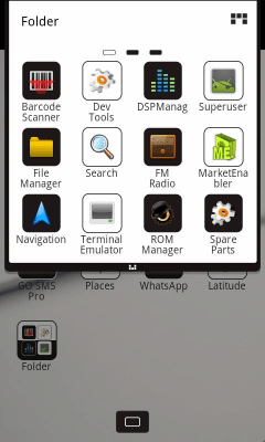 Screenshot of the application Z.CoffeeW Theme GO Launcher EX - #7