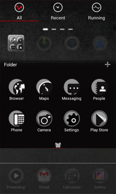 Screenshot of the application MOUSE-R GO LauncherEX Theme - #1