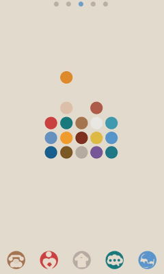 Screenshot of the application Color Dot Theme GO Launcher EX - #7