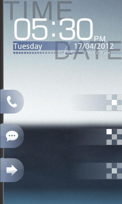 Screenshot of the application GlassBox GO Locker Theme - #4