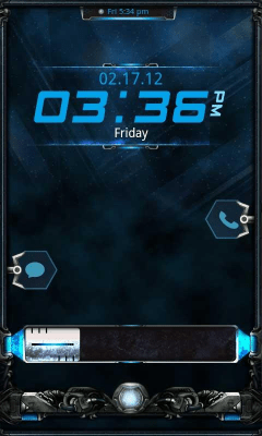 Screenshot of the application StarLight Theme GO Locker - #3