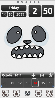 Screenshot of the application Guaiwu Theme GO Launcher EX - #4