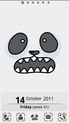 Screenshot of the application Guaiwu Theme GO Launcher EX - #7