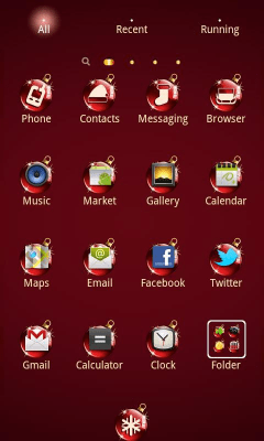 Screenshot of the application MC coming Theme GO Launcher EX - #6