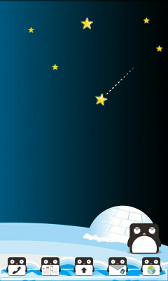 Screenshot of the application K-PENGUIN Theme GO Launcher EX - #4