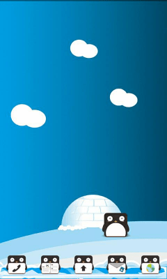Screenshot of the application K-PENGUIN Theme GO Launcher EX - #5