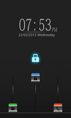 Screenshot of the application Lighter Theme GO Locker - #3