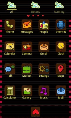 Screenshot of the application Low CO2 3 Theme GO Launcher EX - #4