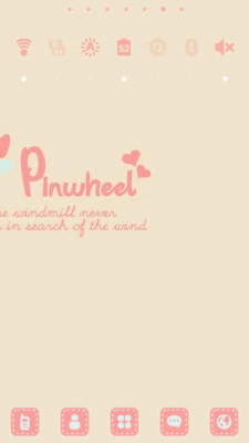 Screenshot of the application Pinwheel Theme GO Launcher EX - #6