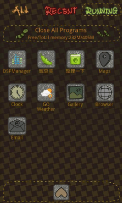 Screenshot of the application Trick Theme GO Launcher EX - #3