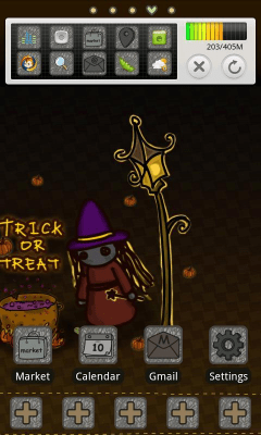 Screenshot of the application Trick Theme GO Launcher EX - #7