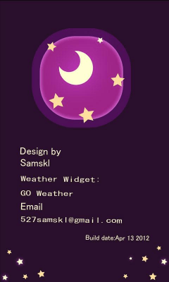 Screenshot of the application GD GO LauncherEX Theme - #3