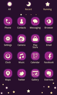 Screenshot of the application GD GO LauncherEX Theme - #6
