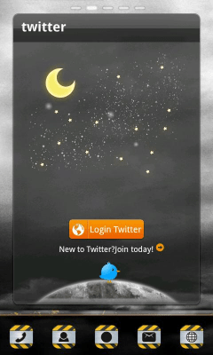 Screenshot of the application DIRT Theme GO Launcher EX - #3