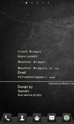 Screenshot of the application IMLD Theme GO Launcher EX - #5