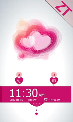 Screenshot of the application Lovelight Theme GO Locker - #1