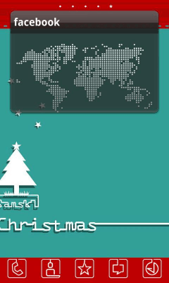 Screenshot of the application S Christmas Theme GO Launcher - #5