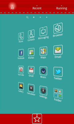 Screenshot of the application S Christmas Theme GO Launcher - #6