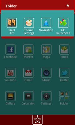 Screenshot of the application S Christmas Theme GO Launcher - #7
