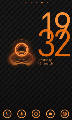 Screenshot of the application Z.Halo GO Launcher Ex Theme - #3