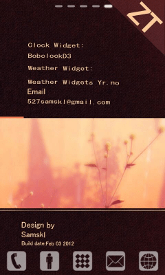 Screenshot of the application Smile Theme GO LauncherEX - #4