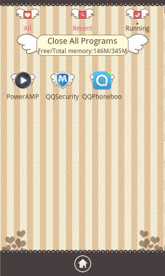 Screenshot of the application LoveCupidB Theme GO LauncherEX - #4