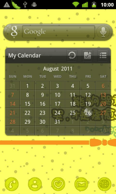 Screenshot of the application CRY Theme GO Launcher EX - #6