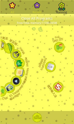 Screenshot of the application CRY Theme GO Launcher EX - #8