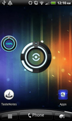 Screenshot of the application Brightness Level Disc - #3